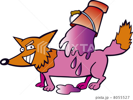 Painted fox Painted fox 8055527