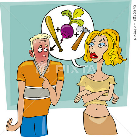 Woman shouting at man Woman shouting at man 8055845