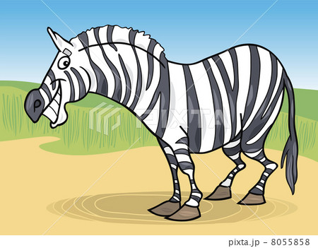 cartoon zebra 8055858