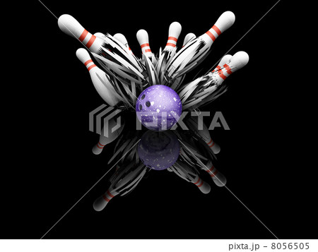 Ten pin bowling smash 8056505