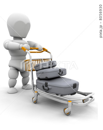 Person with suitcases 8056930