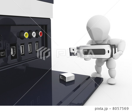 Plugging in USB pen Plugging in USB pen 8057569