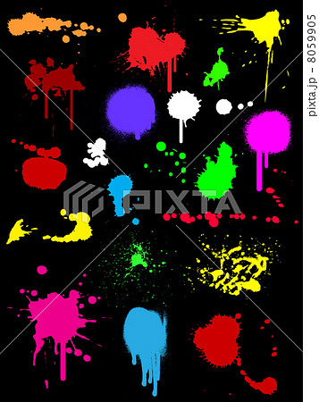 Ink splats 8059905
