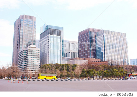 皇居外苑より丸の内を望む 皇居外苑より丸の内を望む 8063902