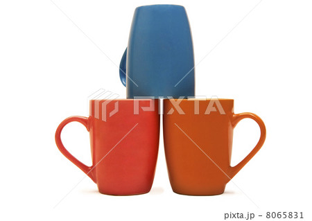 Mug stacked on two mugs Mug stacked on two mugs 8065831