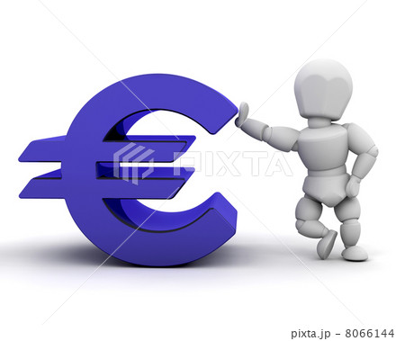 Person with Euro sign 8066144