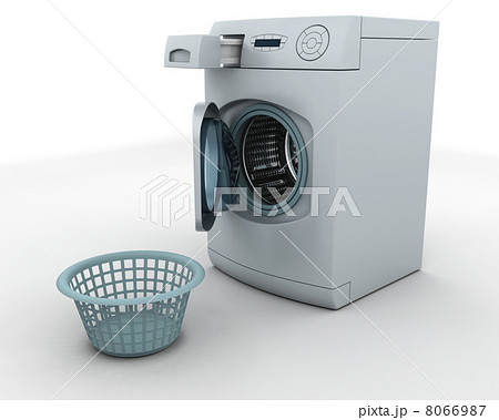 washing machine and laundry basket 8066987