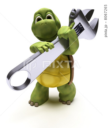 Tortoise with a spanner Tortoise with a spanner 8067265