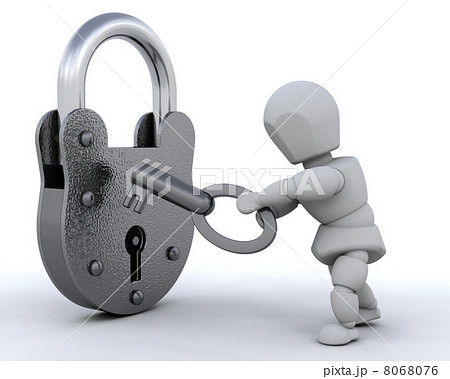 padlock and key 8068076