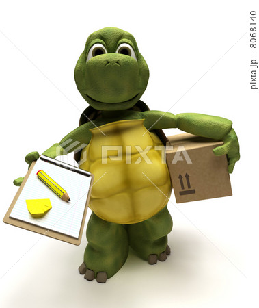 tortoise delivering a parcel tortoise delivering a parcel 8068140