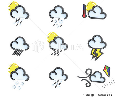 weather icon set no 2 8068343