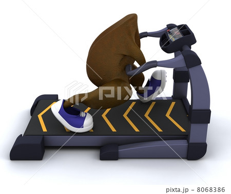 turkey running on a Treadmill turkey running on a Treadmill 8068386