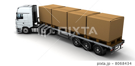 HGV Truck Shipping Cardboard Boxes 8068434