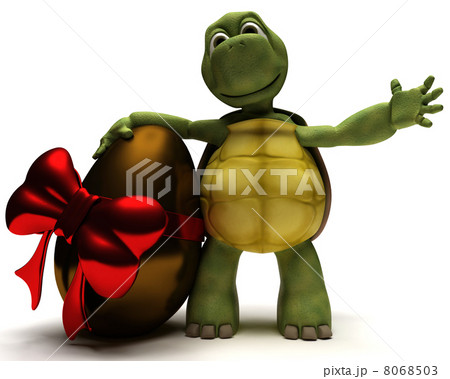 Tortoise with an ester egg Tortoise with an ester egg 8068503