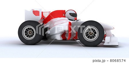 man with racing car man with racing car 8068574