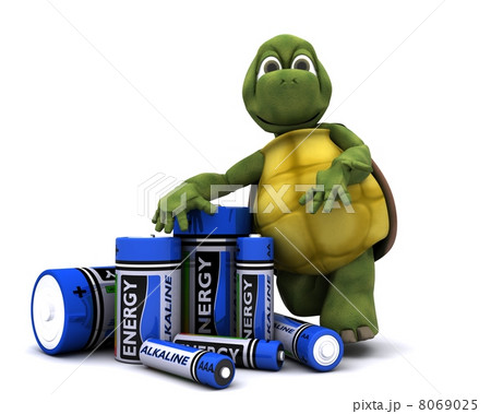 tortoise with batteries 8069025