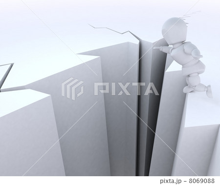 man on a cliff edge 8069088