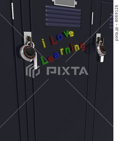 School gym locker 8069126