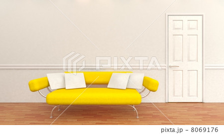 Modern architectural interior 8069176