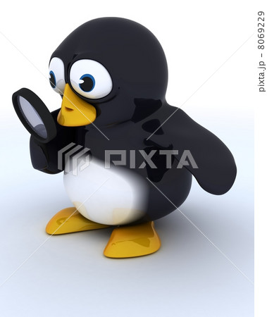 Glossy Penguin Character Glossy Penguin Character 8069229