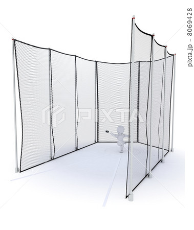 man throwing a discus 8069428