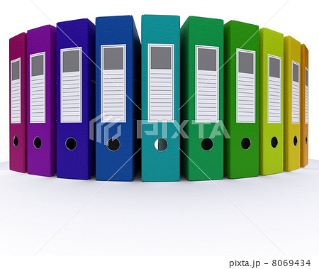 colourful folders 8069434