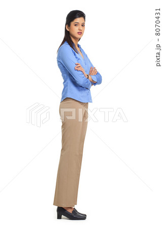 Portrait of a female executive 8070431