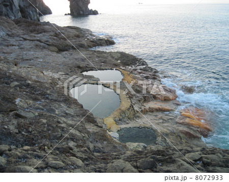 離島探検（薩摩硫黄島の東温泉） 8072933