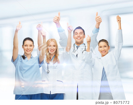 professional young team or group of doctors 8075772