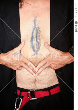 Mixed Race Man Framin Feather tattoo Mixed Race Man Framin Feather tattoo 8077428
