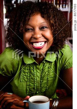 Pretty African American Woman Pretty African American Woman 8077493