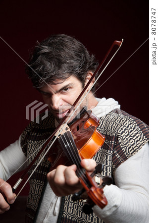 Man Playing Violin Man Playing Violin 8078747