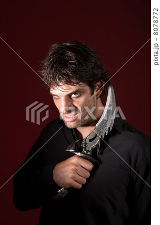 Male Witch with Athame Male Witch with Athame 8078772