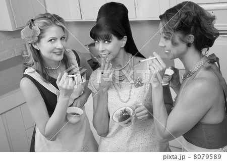 Women Enjoying A Smoke Women Enjoying A Smoke 8079589