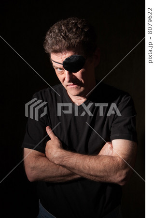 Man Wearing an Eyepatch 8079622
