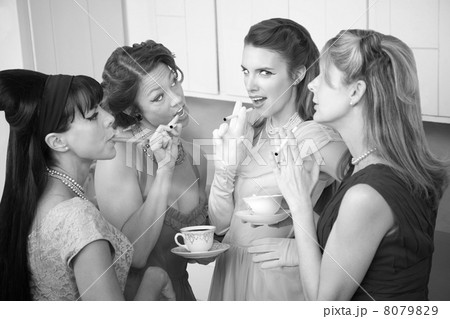 Women Smoking Cigarette 8079829