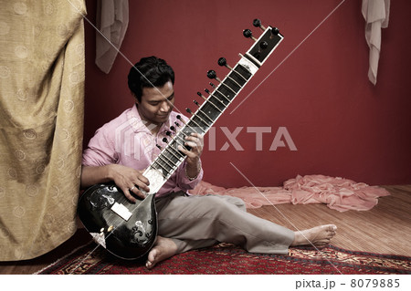 Young Sitar Musician Young Sitar Musician 8079885