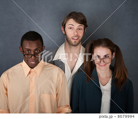 Thre Nerds Smiling Thre Nerds Smiling 8079994