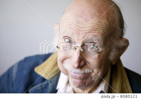 Senior Man in a Jacket 8080121