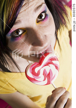 Alternative Girl with a Heart Lollipop Alternative Girl with a Heart Lollipop 8080976