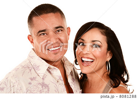 Attractive Hispanic Couple 8081288