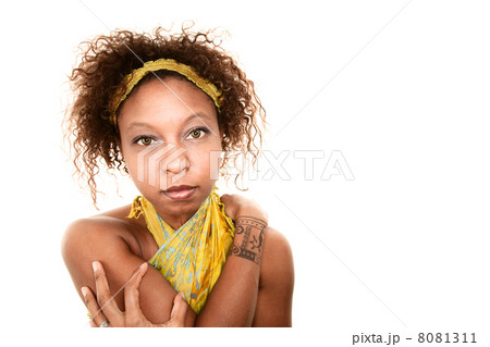 Pretty African-American Woman 8081311