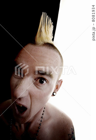 Man with a Mohawk 8081934