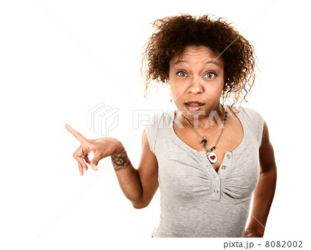 Skeptical African American Woman Skeptical African American Woman 8082002