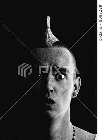 Man with Mohawk Man with Mohawk 8082289