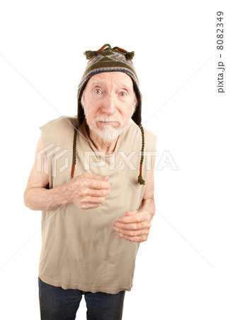 Senior Man in Knit Cap Senior Man in Knit Cap 8082349