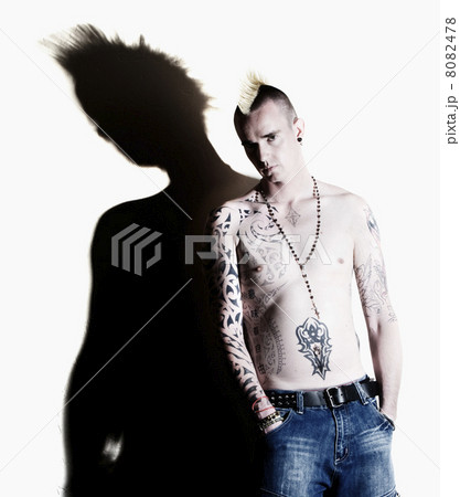 Punk with tattoos Punk with tattoos 8082478