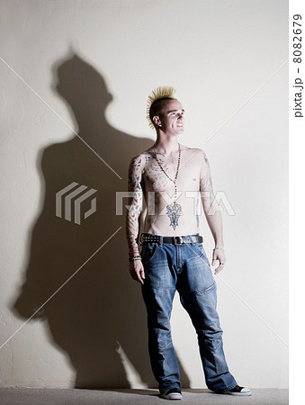 Punk with tattoos 8082679