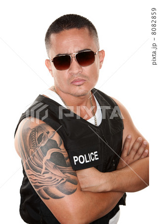 Hispanic Cop 8082859