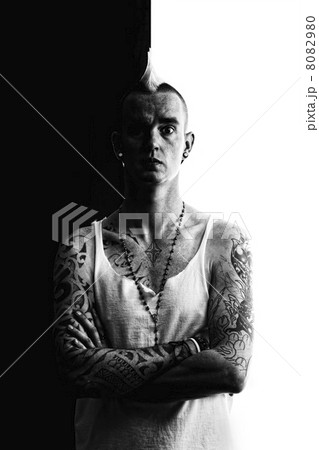 Man with Mohawk Man with Mohawk 8082980